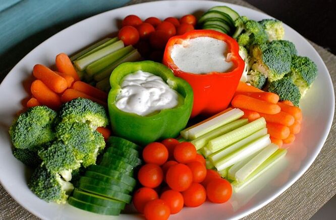 Vegetais para uma dieta